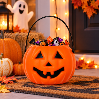 Halloween Pumpkin Basket - 1PC