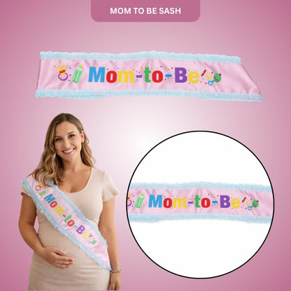 Mom To Be Sash Baby Shower - 1 Pc