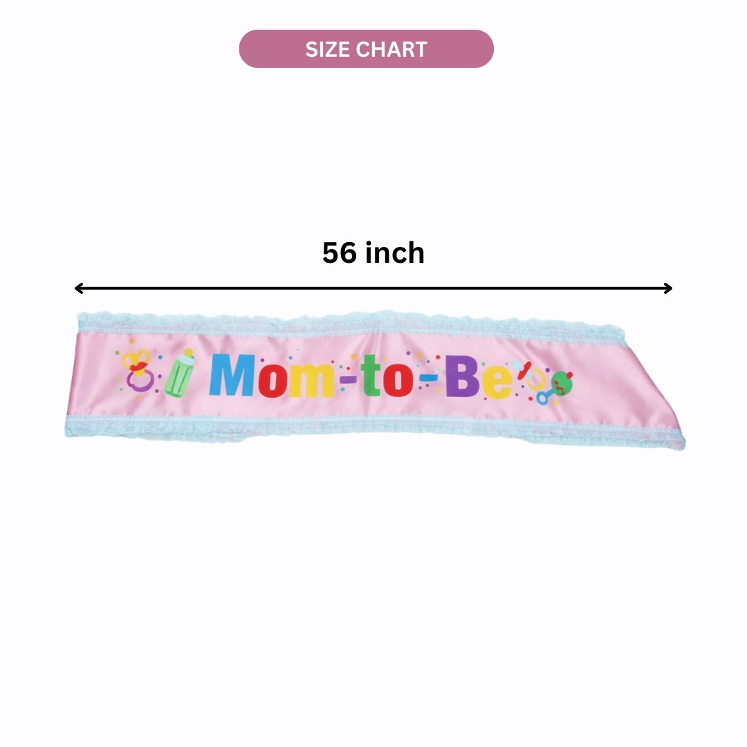 Mom To Be Sash Baby Shower - 1 Pc