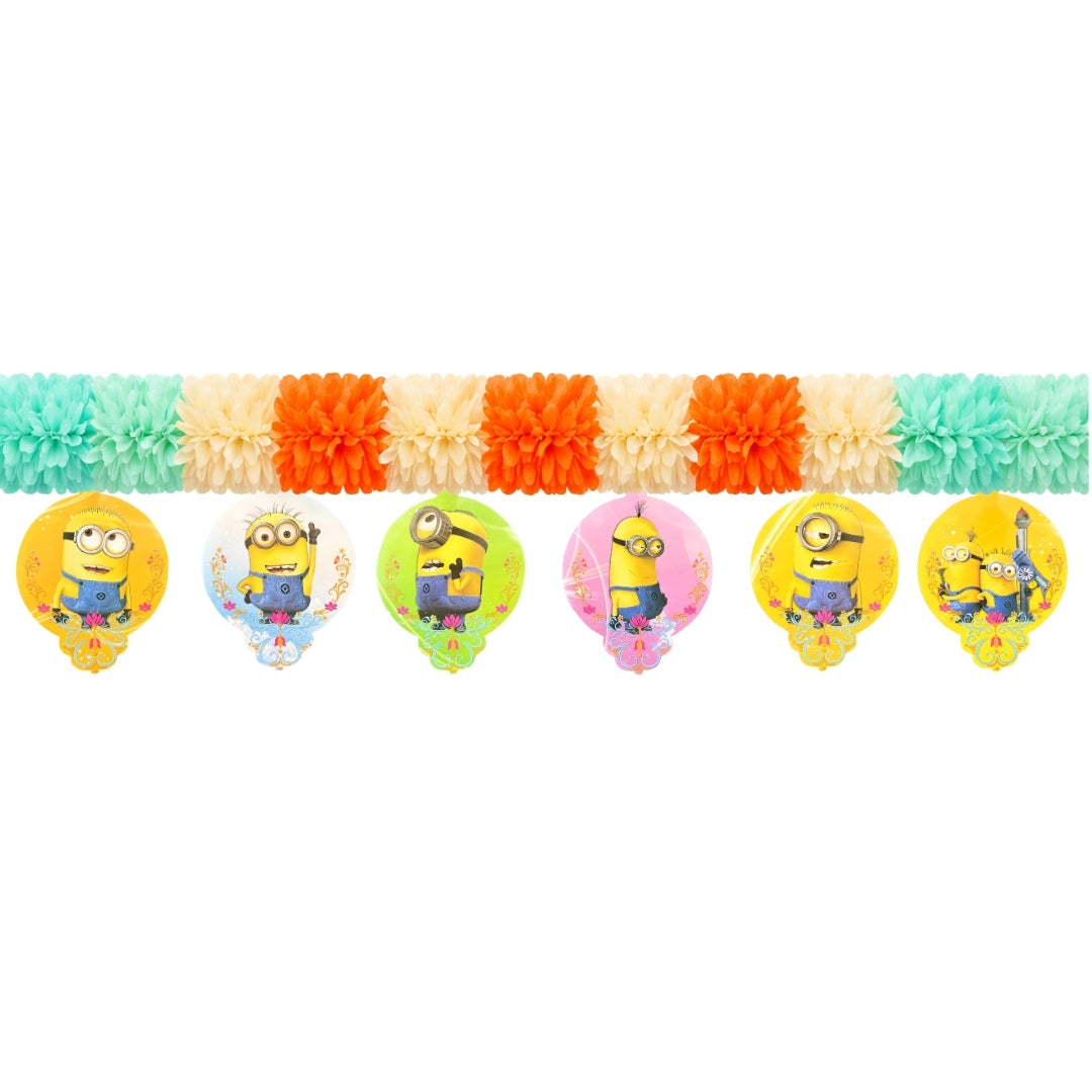 Minnions Garland Decoration w/ Cutout Hanging - 10