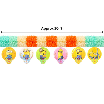 Minnions Garland Decoration w/ Cutout Hanging - 10