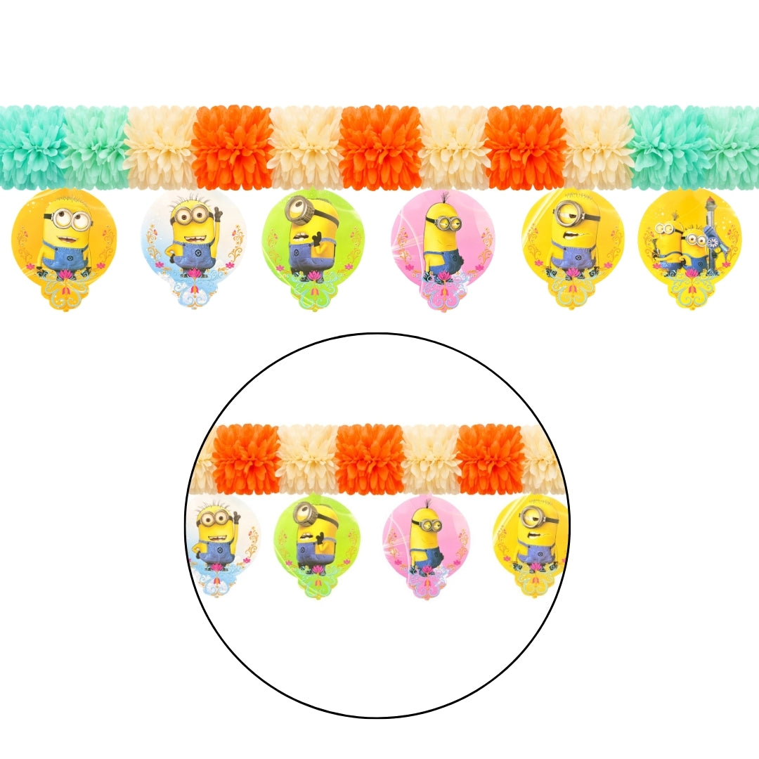 Minnions Garland Decoration w/ Cutout Hanging - 10