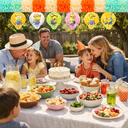 Minnions Garland Decoration w/ Cutout Hanging - 10