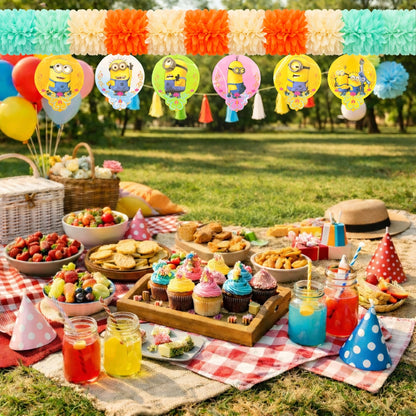 Minnions Garland Decoration w/ Cutout Hanging - 10