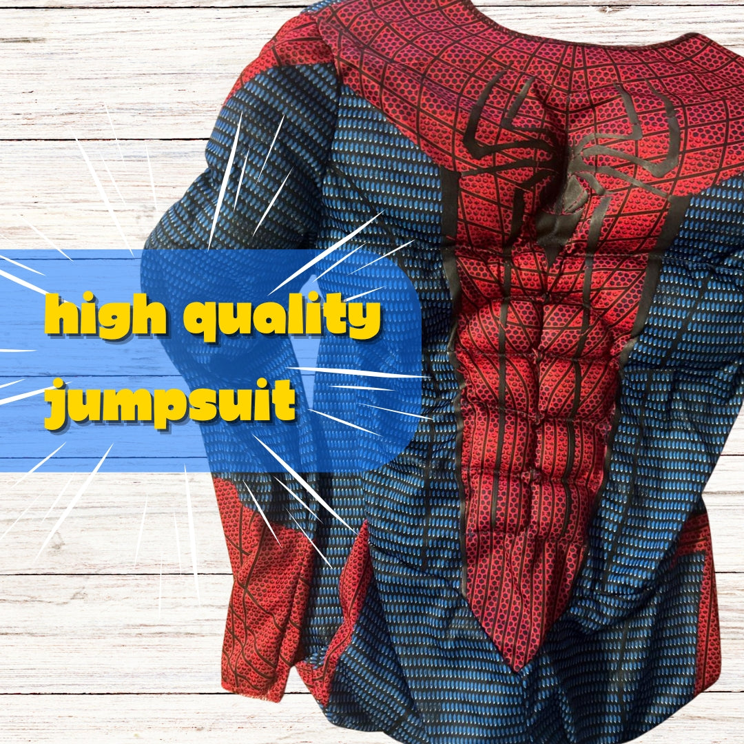 Fancy Spiderman Muscle Costume for Kids