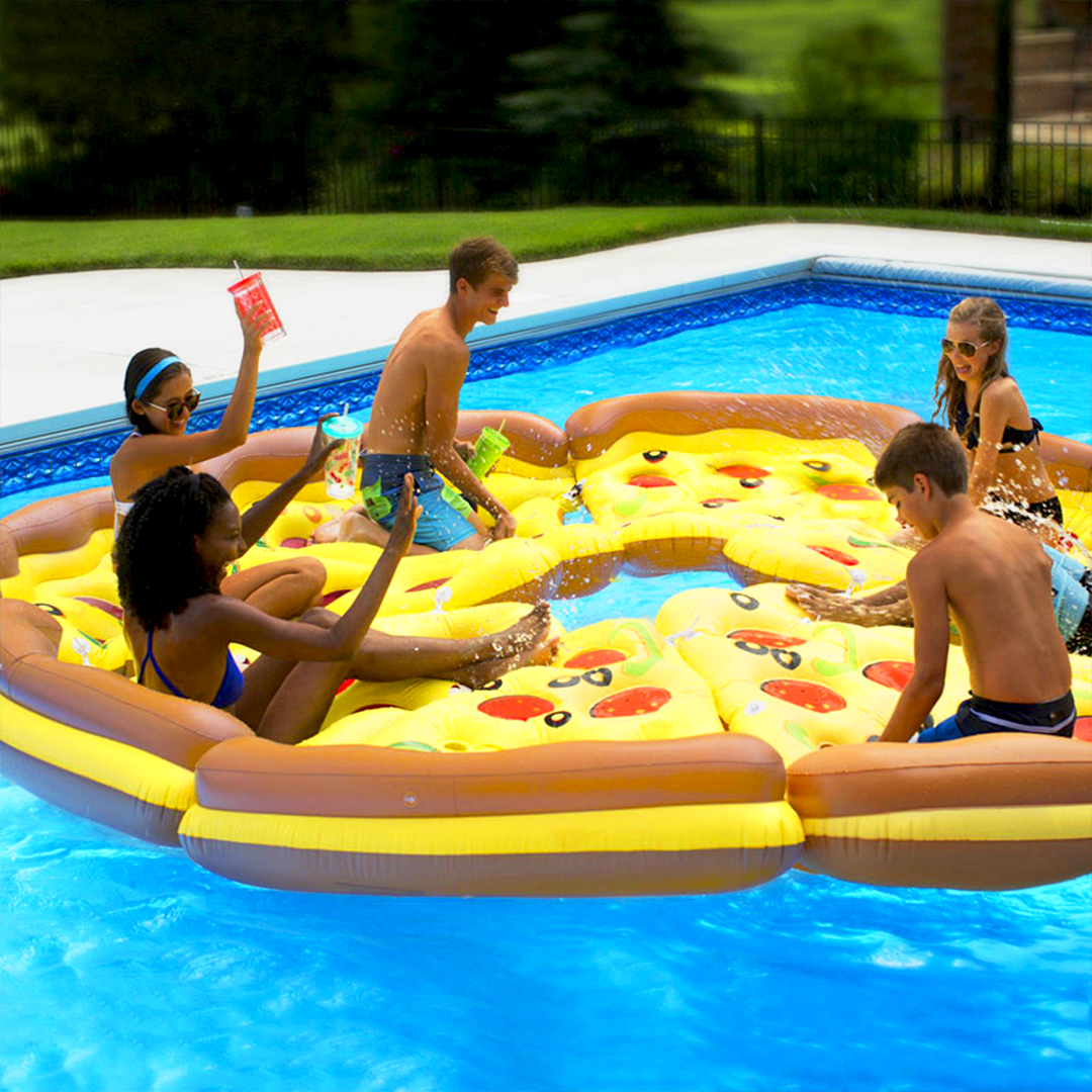 Pizza Slice Inflatable Pool Float - 6FT X 5FT
