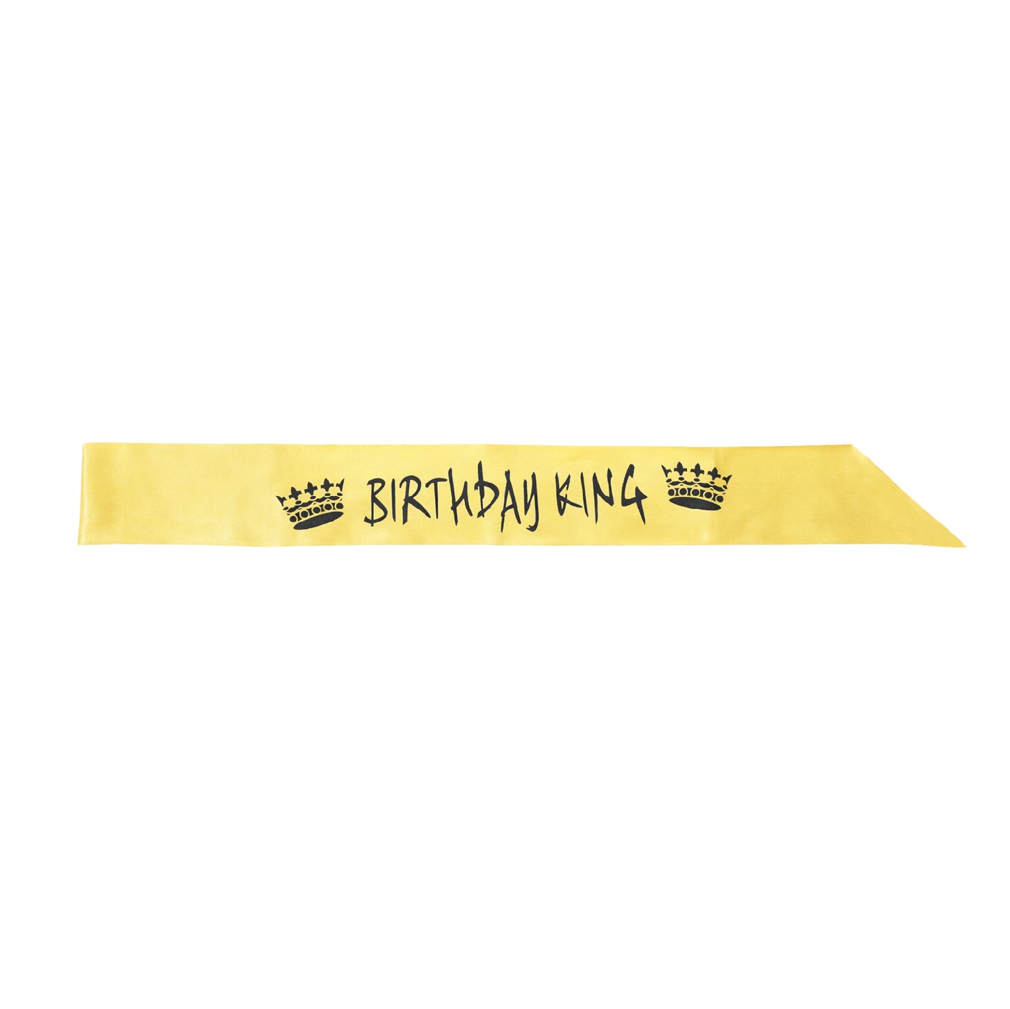 Happy Birthday King Light Up Sash - 1PC