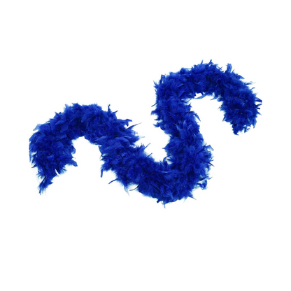 Feather Boa Blue