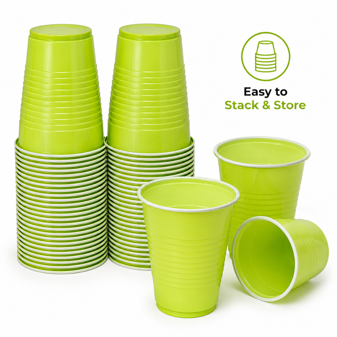 Beer Pong Cups Green - 20PC