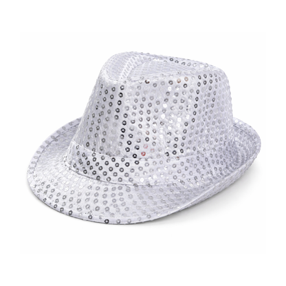 Sequin Hat Silver