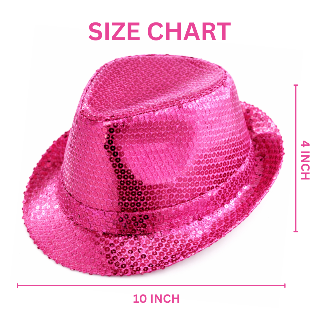 Sequin Hat Pink