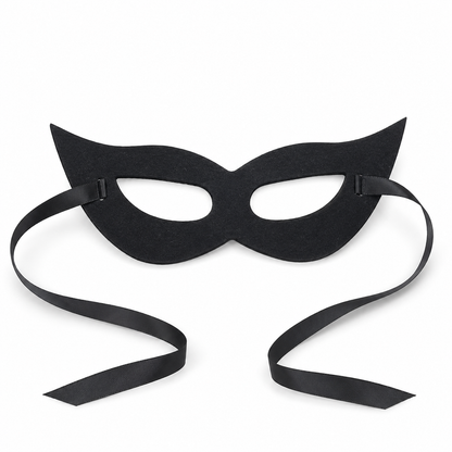 Eye Mask Paper Black - 6PC