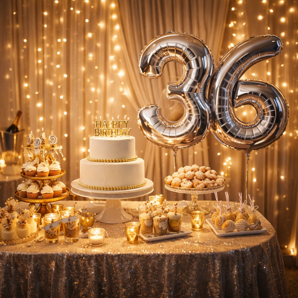 Silver Number 6 Foil Balloon