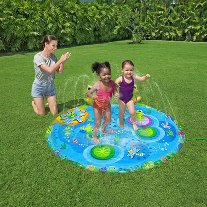 3D Frogs Sprinkler Mat