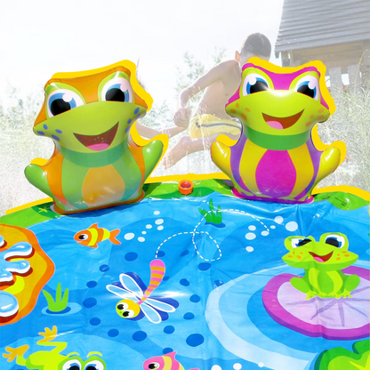 3D Frogs Sprinkler Mat
