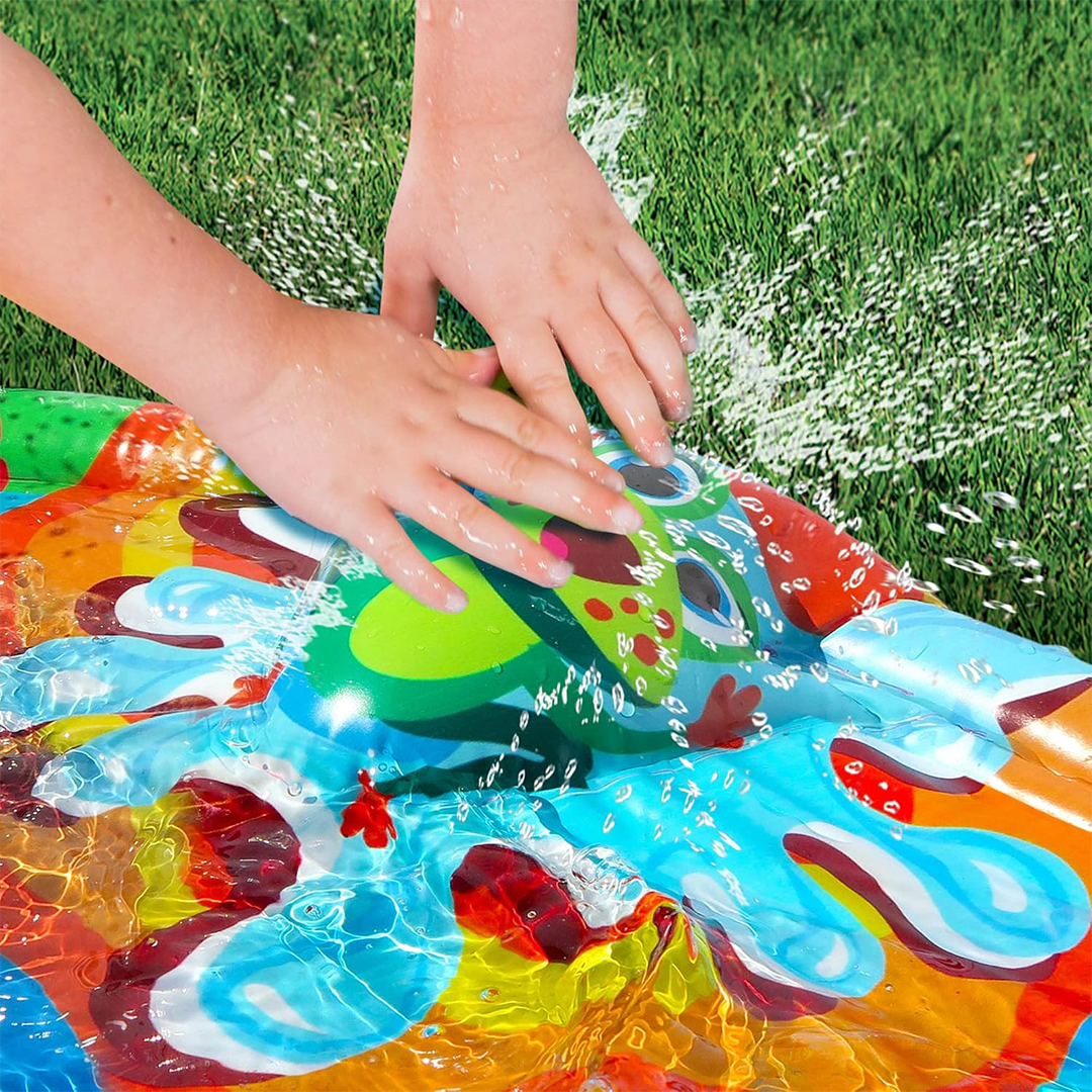 3D Frogs Sprinkler Mat