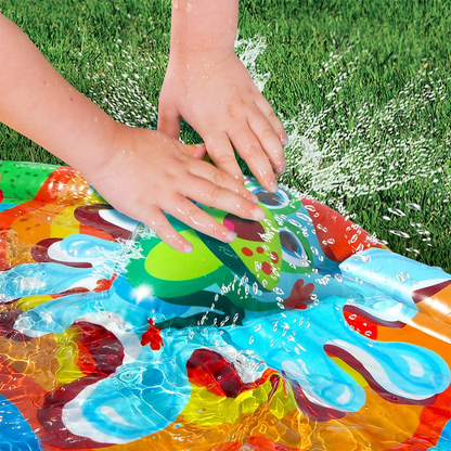 3D Frogs Sprinkler Mat
