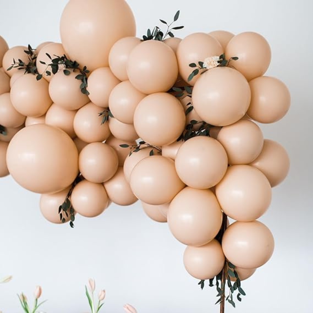 12" Skin Color Balloons - 10PC
