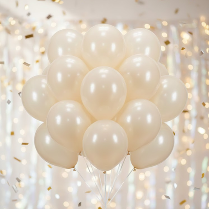 Apricot Beige / Skin Color Premium Latex Balloons 10" - 20PC