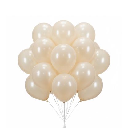 Apricot Beige / Skin Color Premium Latex Balloons 10" - 20PC