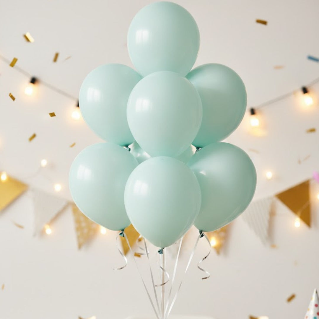 Macaron Pastel Green Premium Latex Balloons 10" - 20PC
