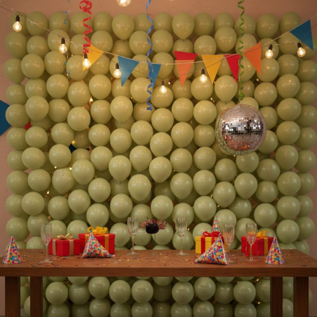 Avocado Green Premium Latex Balloons 