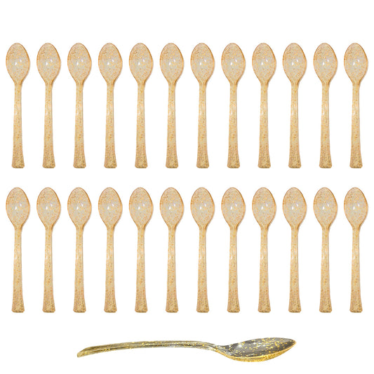Shimmer IceCreame Spoons - 25PC