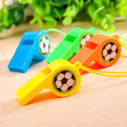 "Football Whistle Favors 12PC for Return Gifts Khoi Bag Loot Bag | Wanna Party" - Image 4