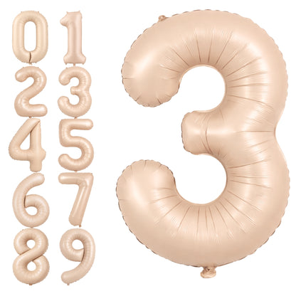40" Apricot Super Shape No.3 Balloon-1PC
