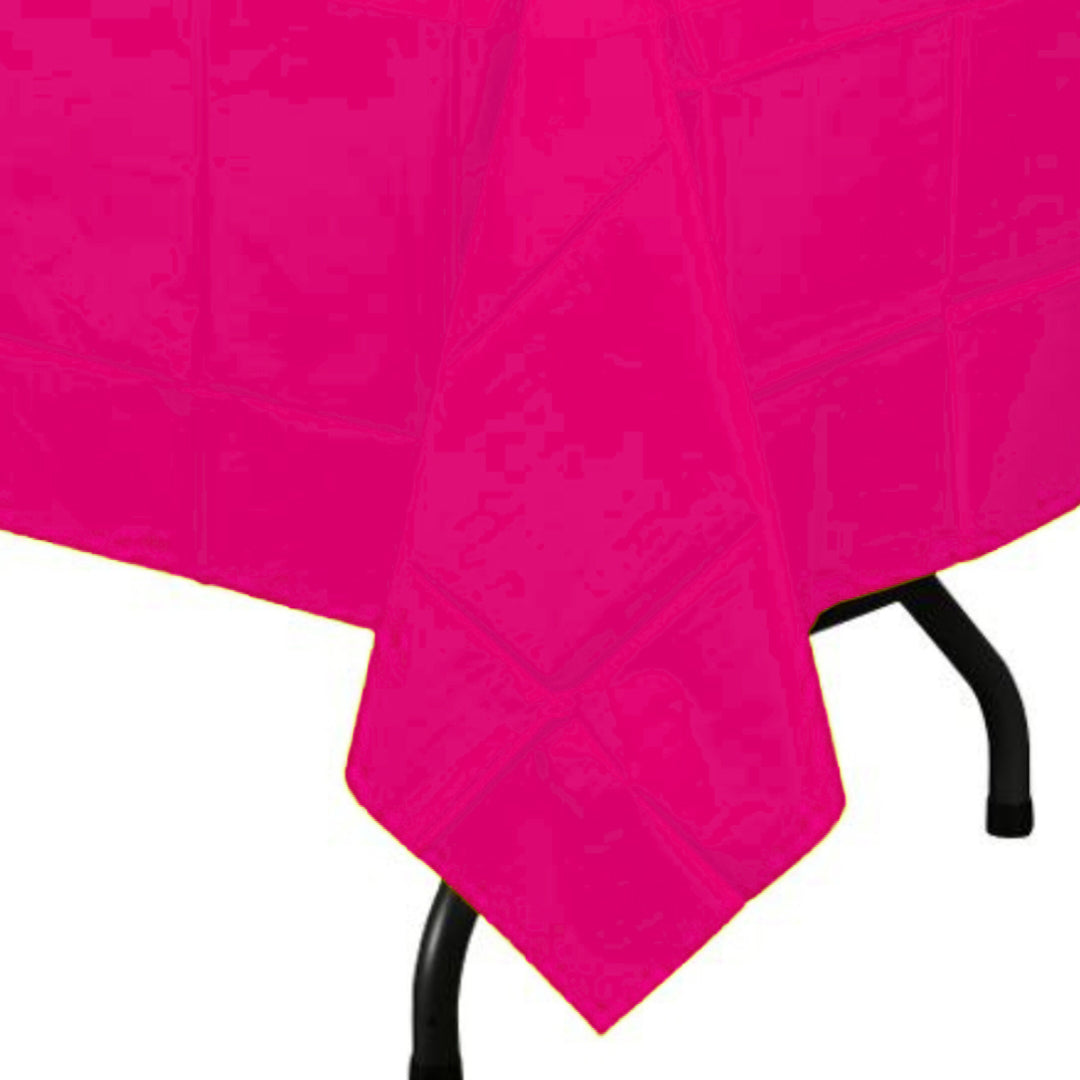 Hot Pink Tablecover 54 inch x 108 inch