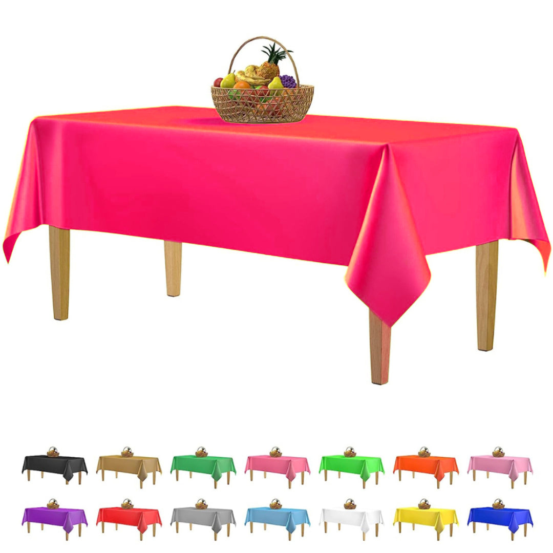 Hot Pink Tablecover 54 inch x 108 inch