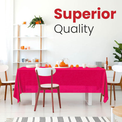 Hot Pink Tablecover 54 inch x 108 inch