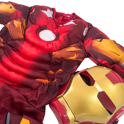 Muscular Iron Man Costume With Mask