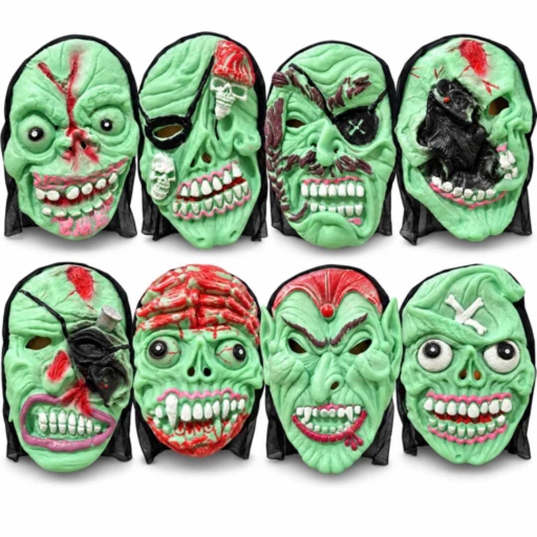 Dead Rat on Face Creepy Latex Face Mask (Assorted) for Halloween/ Theme Party - 1PC