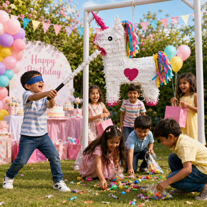 Unicorn Shaped Pinata