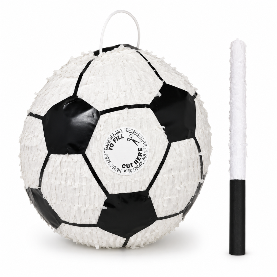 Football Soccer Shapes Pinata - Sports Party Game | Wanna Party