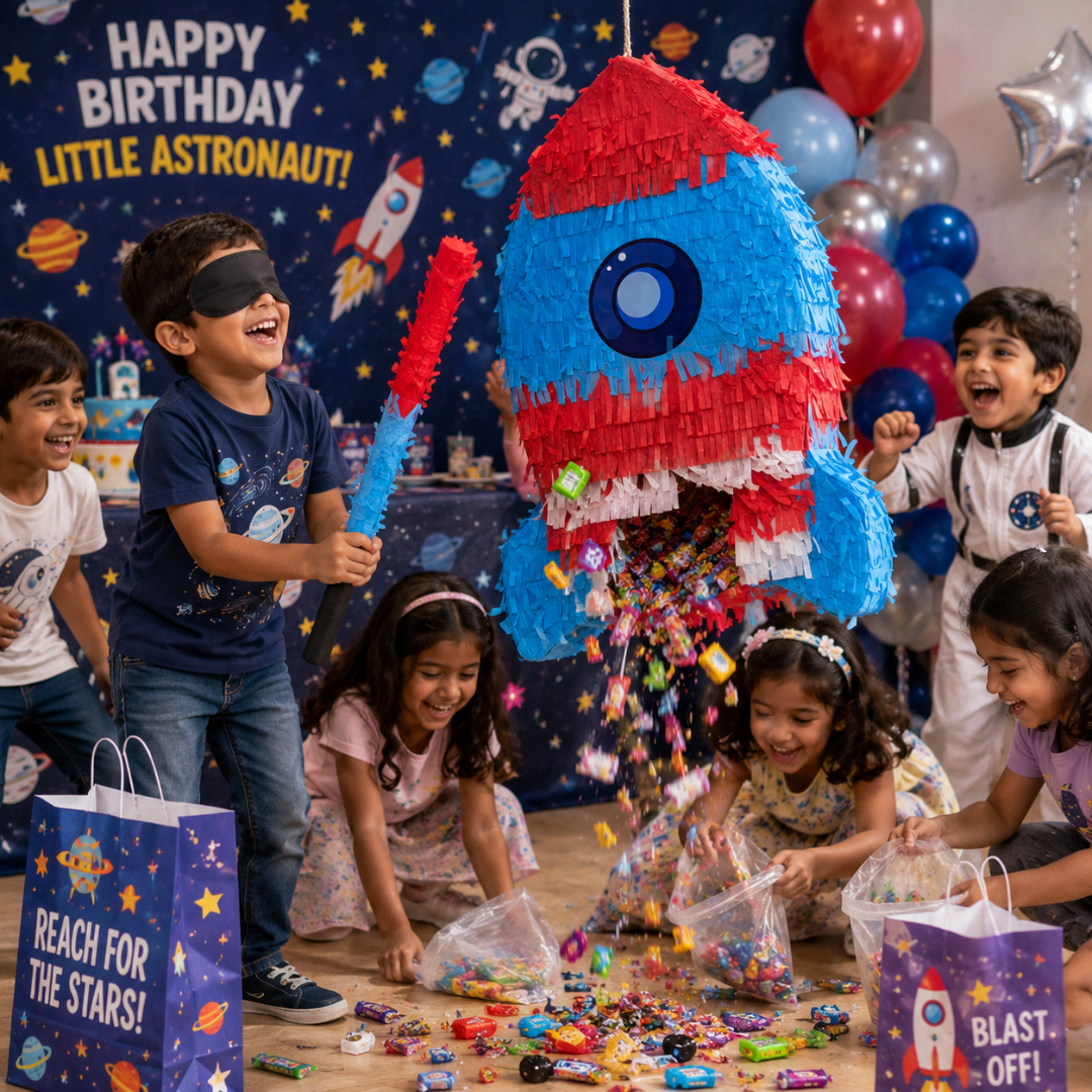 Rocket Shaped Pinata
