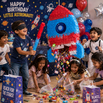 Rocket Shaped Pinata