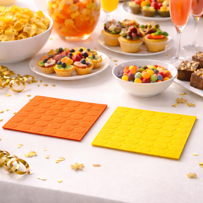POP IT Colorful Theme Paper Napkins - Pack of 20 (Multicolor)