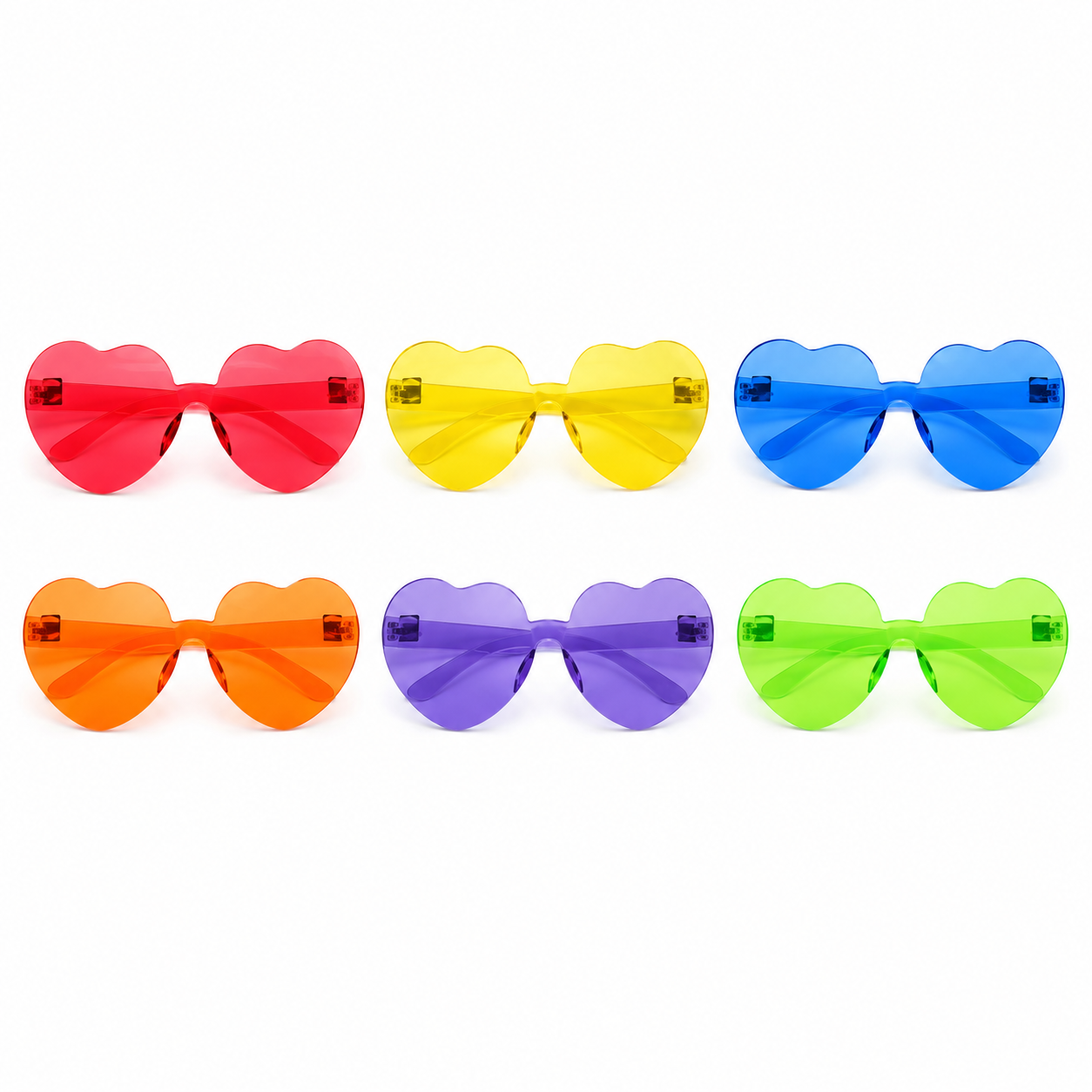 Bachelorette Party Fun Candy Heart Shades - 6PC
