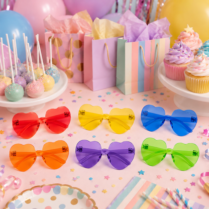 Bachelorette Party Fun Candy Heart Shades - 6PC