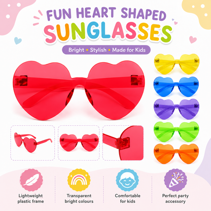 Bachelorette Party Fun Candy Heart Shades - 6PC