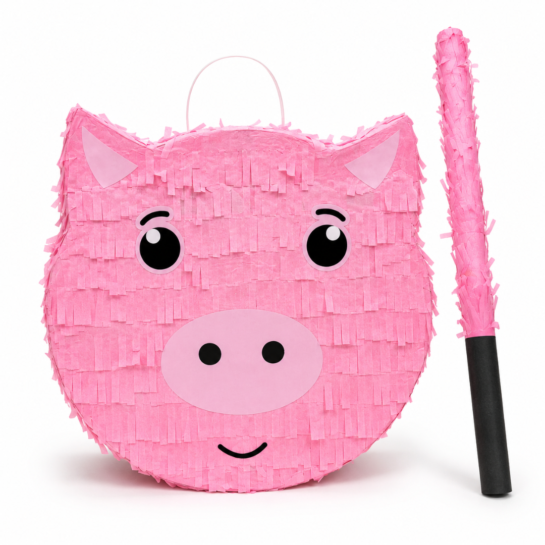 Pig Shaped Pinata - 16"