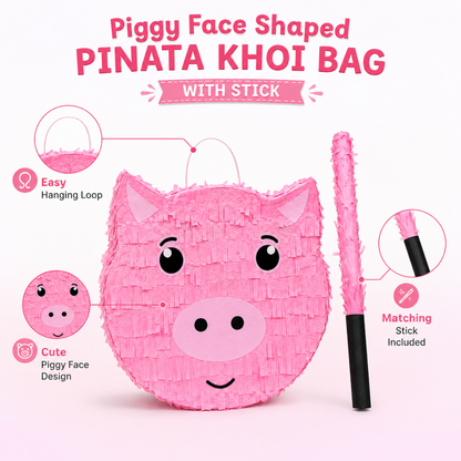 Pig Shaped Pinata - 16"