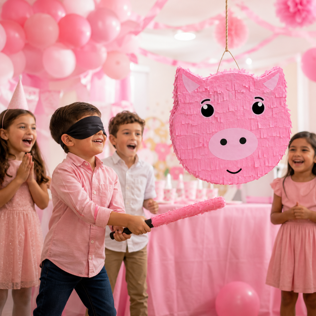 Pig Shaped Pinata - 16"