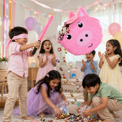 Pig Shaped Pinata - 16"