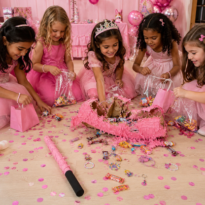 3D Princess Crown Shaped Cake Pinata
