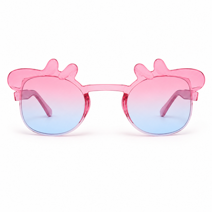 Peppa Pig Themed Multicolor Rimless Sunglasses for Kids - 6PC
