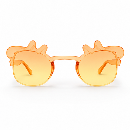 Peppa Pig Themed Multicolor Rimless Sunglasses for Kids - 6PC