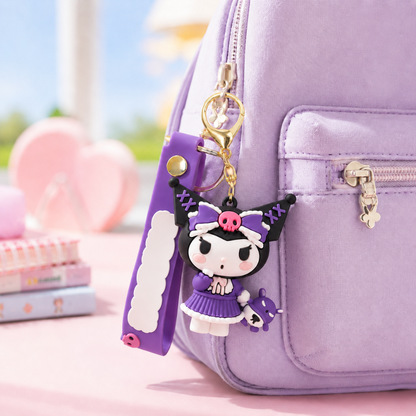 Kuromi Keychain - Kawaii Anime Bag Charm for Girls | Wanna Party - Image 5
